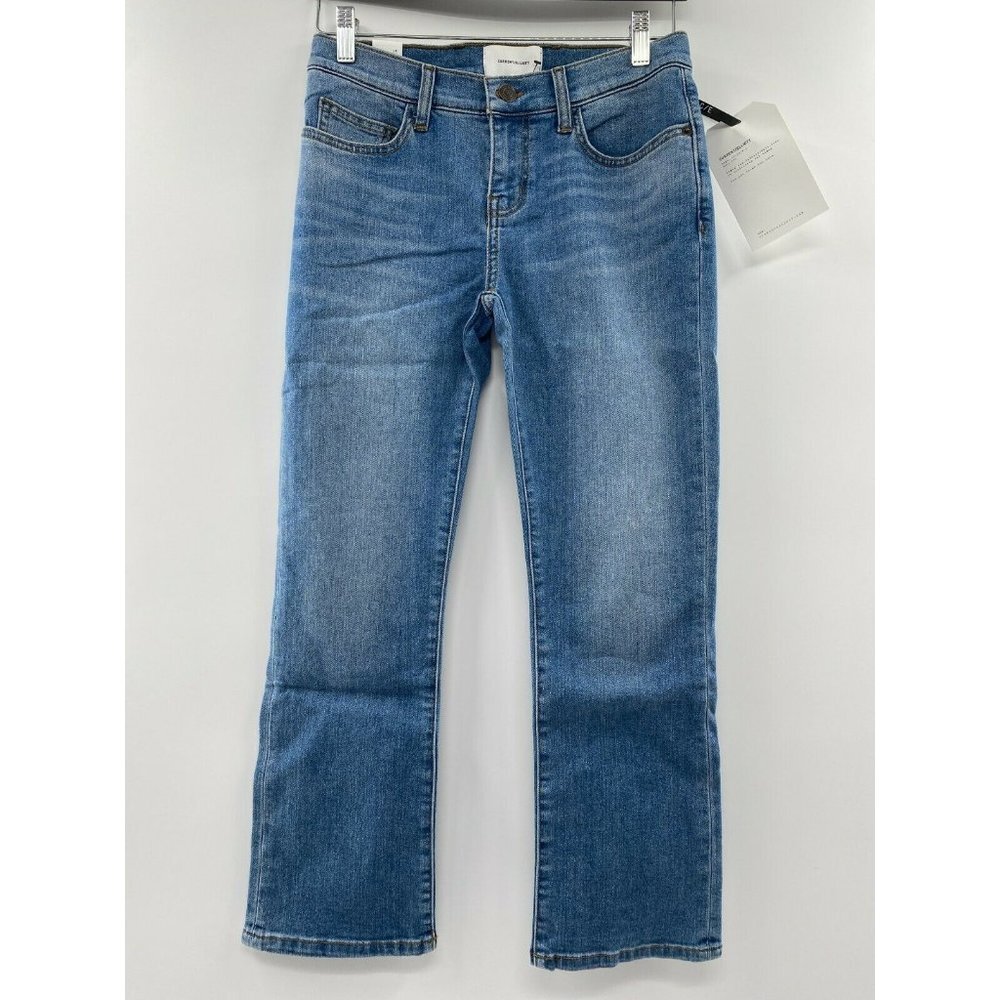 Current/Elliott Women's Low Rise Scooped Ruby Crop Flare Jeans 26 Love Me Always